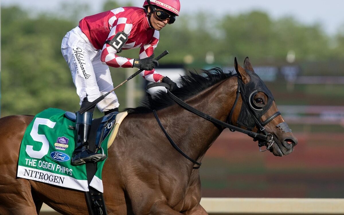Nitrogen - Ogden Phipps G1 - Saratoga - Barbara D. Livingston - Daily Racing Form