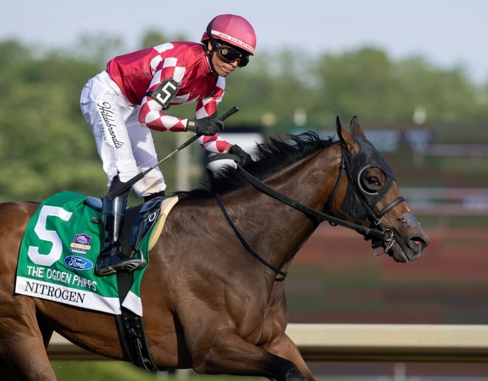 Nitrogen - Ogden Phipps G1 - Saratoga - Barbara D. Livingston - Daily Racing Form