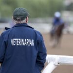 Track Veterinarian - photo credit Barbara D. Livingston - Daily Racing Form