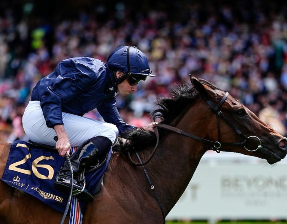 Victorious wins the Queen Mary Stakes (credit: Megan Rose Photography)