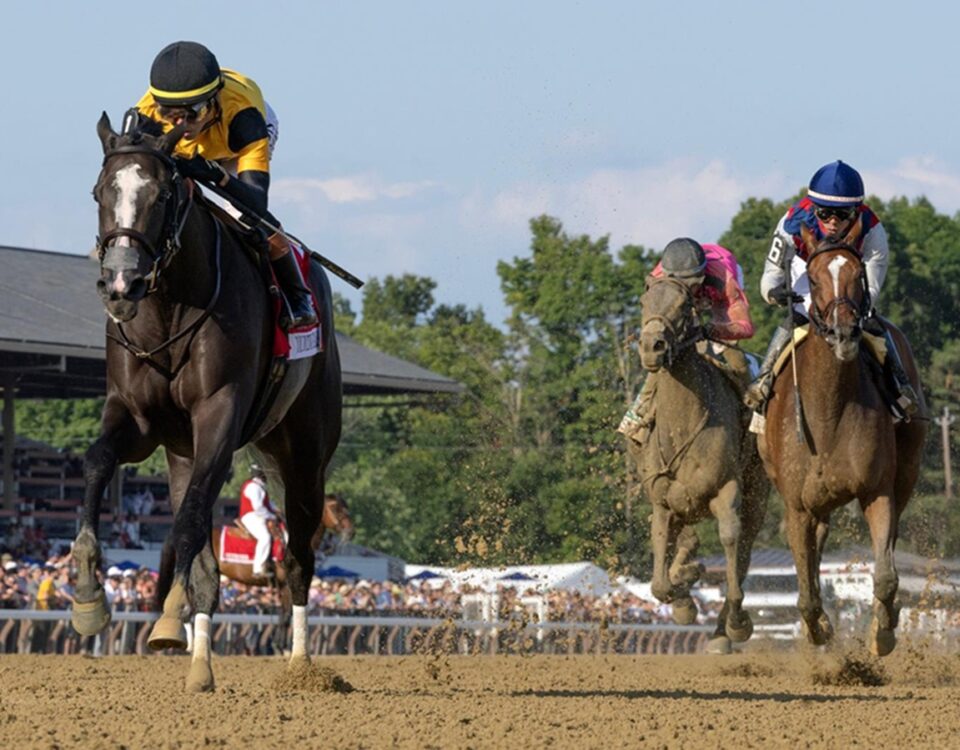 Counting Stars - Coaching Club American Oaks G1 - Saratoga - Barbara D. Livingston - Daily Racing Form