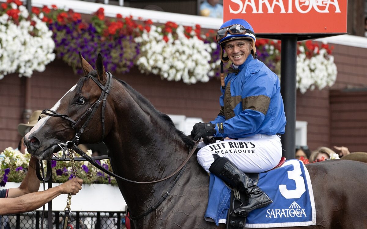 Javier Castellano - Barbara D. Livingston - Daily Racing Form