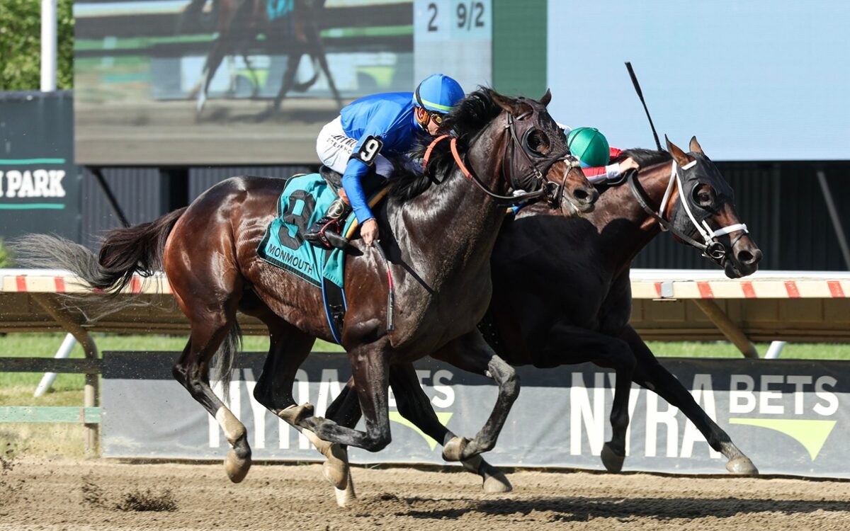 East Avenue - Grade III Salvatore Mile - Monmouth Park. Photo By Taylor Ejdys/EQUI-PHOTO