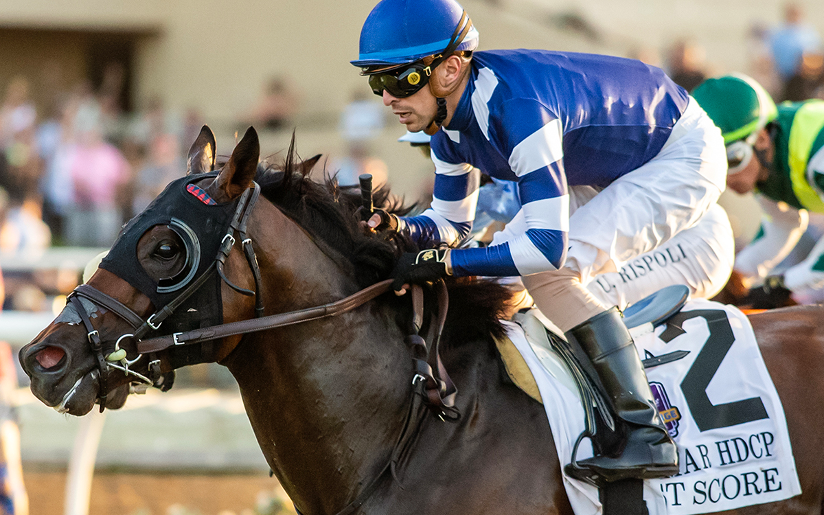 Test Score - Del Mar Handicap G2 - Benoit Photo, CA.