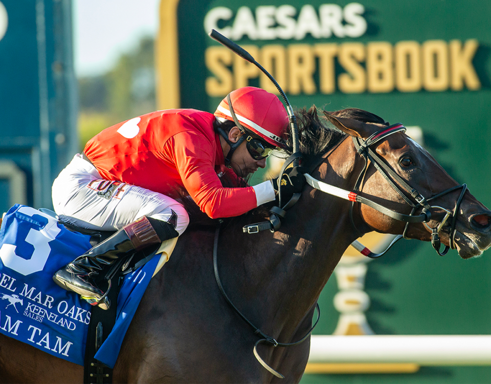Tam Tam - Del Mar Oaks G1 - Benoit Photo, Del Mar