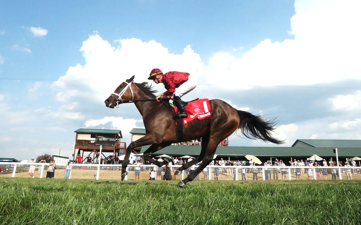 BLESS THE BROKEN - The Resolute Racing Kentucky Downs Lady Turf G2 - Kentucky Downs - Renee Torbit / Coady Media