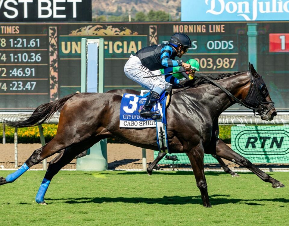 Cabo Spirit - City of Hope Mile Stakes G2 - Santa Anita Park - BENOIT Photo