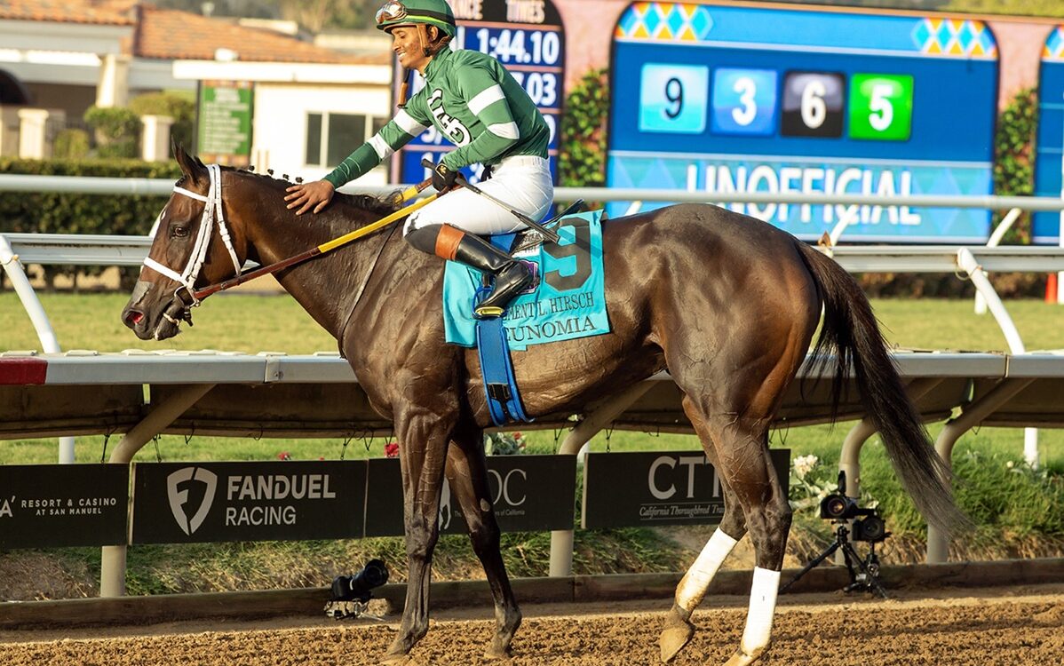 Eunomia - Clement L. Hirsch Stakes G1 - Mar CA. © BENOIT PHOTO