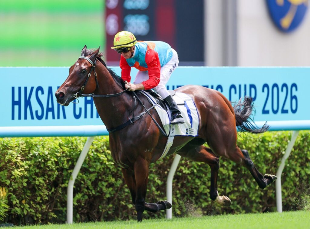 Ka Ying Rising - for editorial purpose only -via Hong Kong Jockey Club