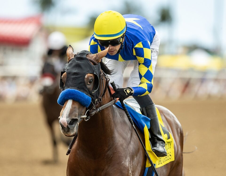 Hughes - Del Mar Futurity G1 at Del Mar Thoroughbred Club, Del Mar CA. © BENOIT PHOTO