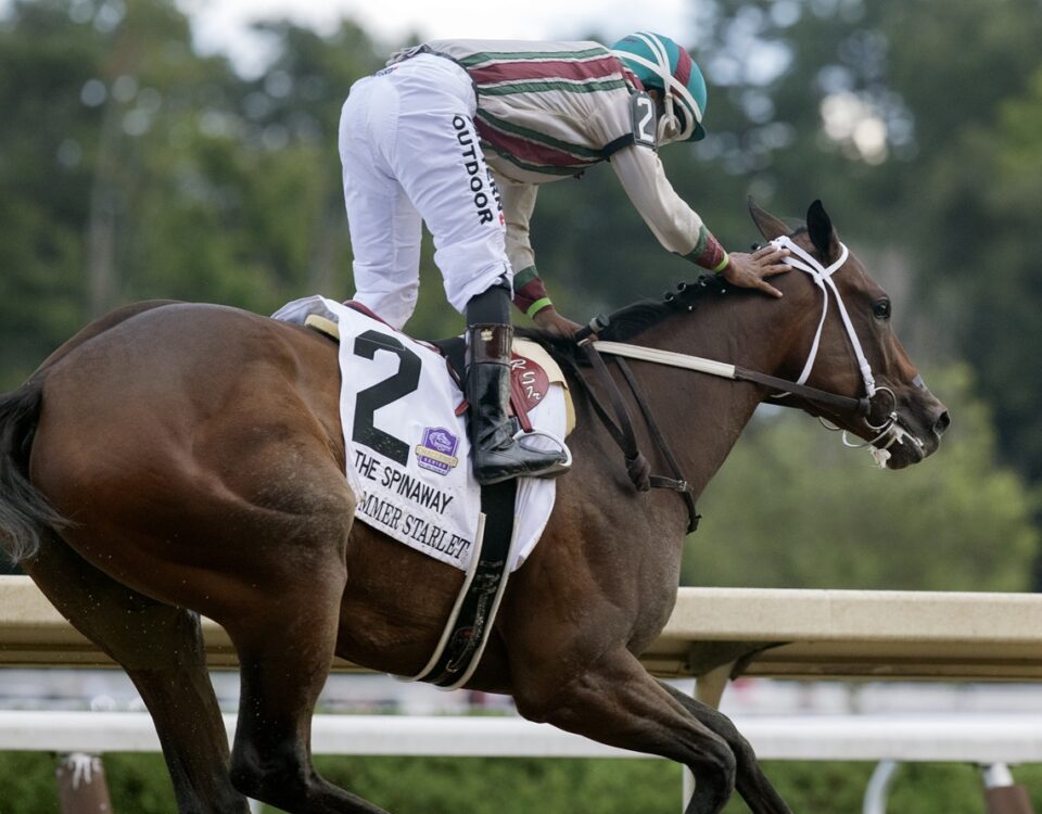 Summer Starlet - Spinaway G1- Barbara D. Livingston - Daily Racing Form
