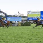 Autumn Glow (Ire) - Caulfield Cup G1 - Foto vía ©️Sky Racing World. Derechos reservados.