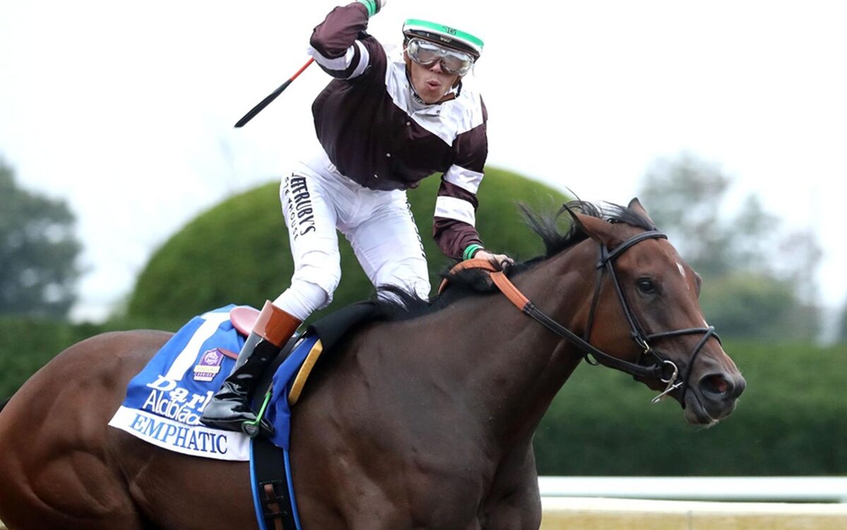Emphatic - Darley Alcibiades G1 - Keeneland - Coady Media