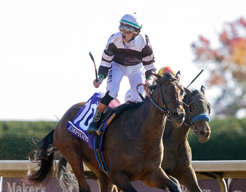 Emphatic – Breeders’ Cup Juvenile Fillies G1 2026 – Keeneland- Barbara D. Livingston – Daily Racing Form