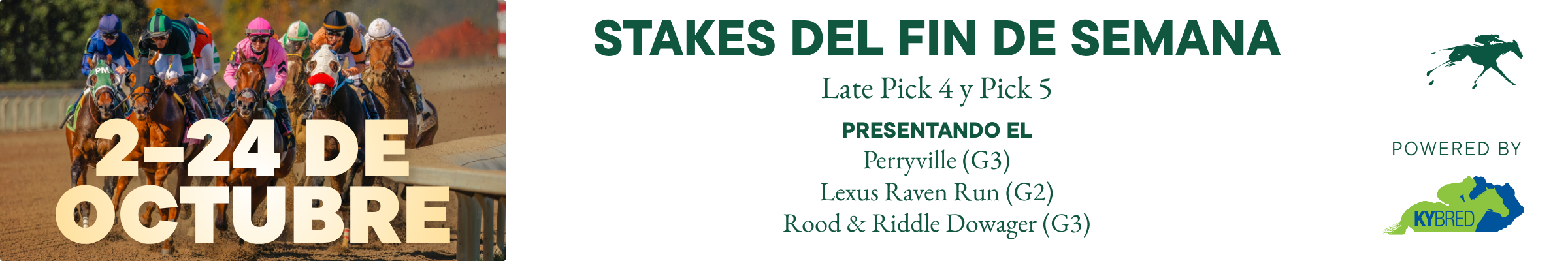 Keeneland, Stakes del 17 y 18 de Octubre