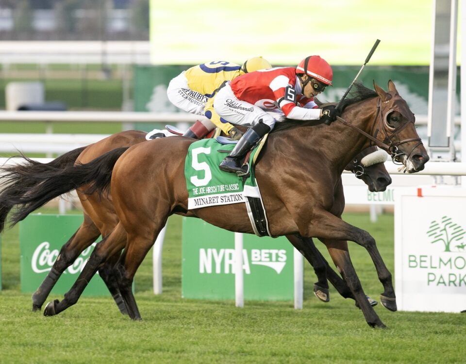 Minaret Station - Joe Hirsch Turf Classic G1 - Barbara D. Livingston - Daily Racing Form