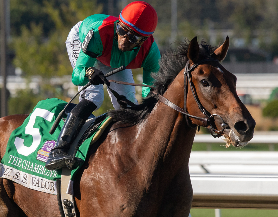 U.S.S. Valor - Champagne G1 - Barbara D. Livingston - Daily Racing Form