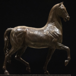 Breeders' Cup statue - Barbara D; Livingston - Daily Racing Form